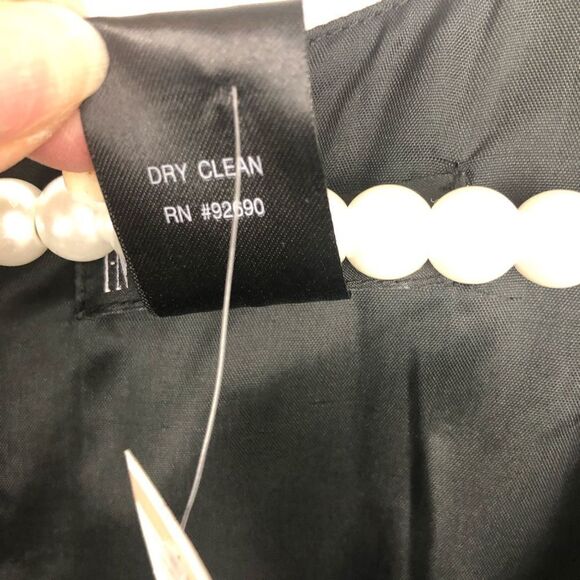 INC International Concepts black dress NWT - Picture 8 of 9